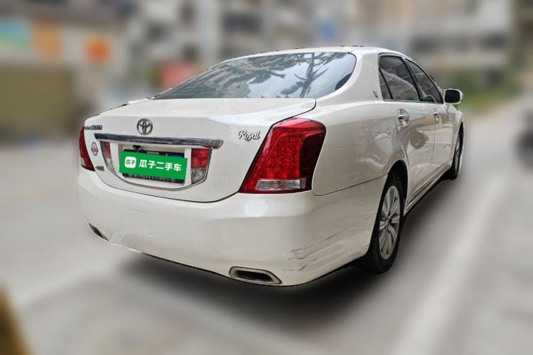 Used Toyota Crown 2010 2.5L Royal Leather Sunroof Navigation Edition Rear Right 45 Deg