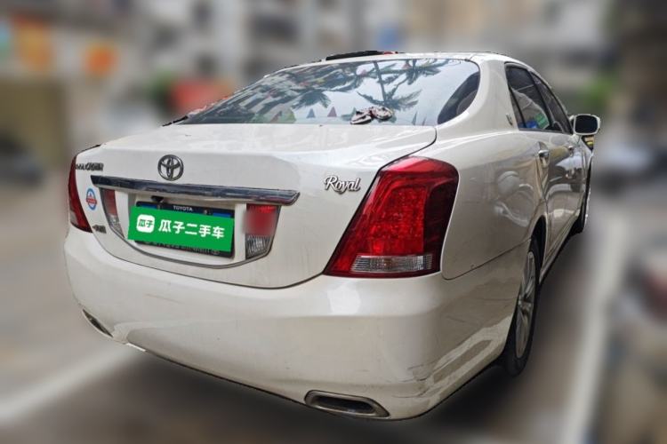Used Toyota Crown 2010 2.5L Royal Leather Sunroof Navigation Edition Rear Right 45 Deg