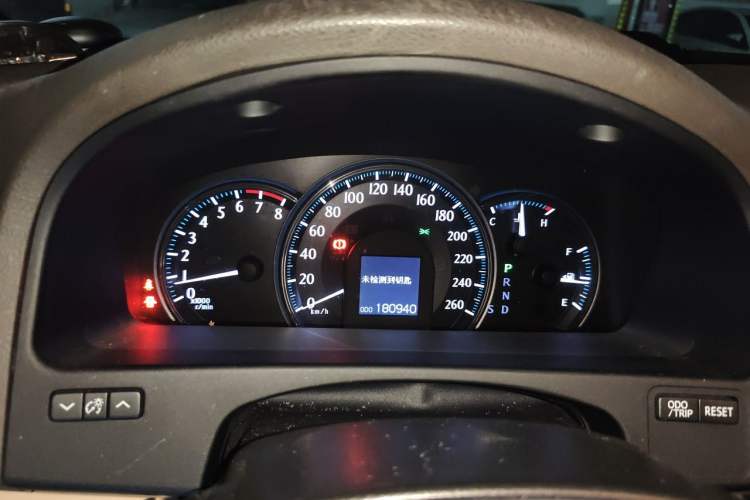 Used Toyota Crown 2011 2.5L Royal Special Edition with Leather and Sunroof Instrument Cluster