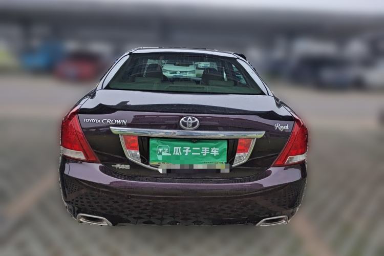 Used Toyota Crown 2011 2.5L Royal Special Edition with Leather and Sunroof Rear