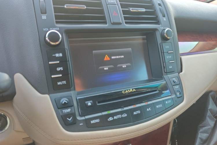 Used Toyota Crown 2012 2.5L Royal Leather Edition Audio And AC Panel