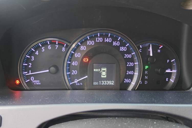 Used Toyota Crown 2012 2.5L Royal Leather Edition Odometer Close Up