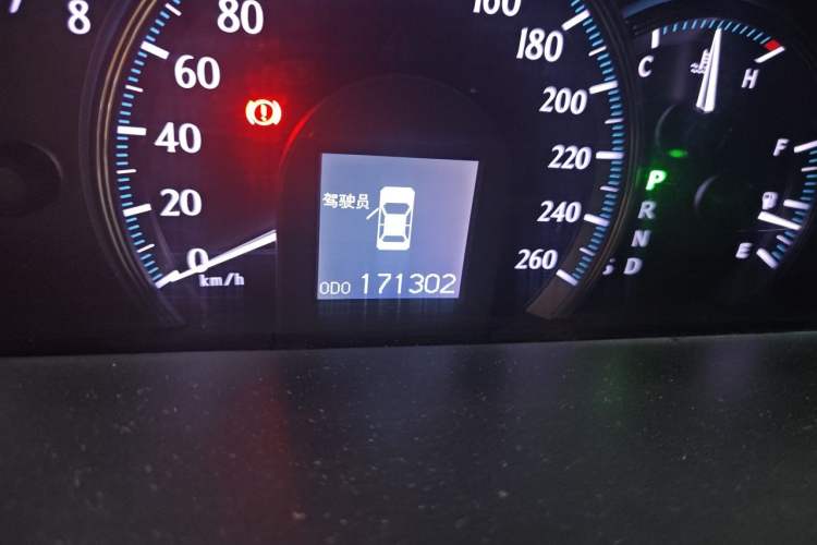Used Toyota Crown 2012 2.5L Royal Navigation Edition Odometer Close Up