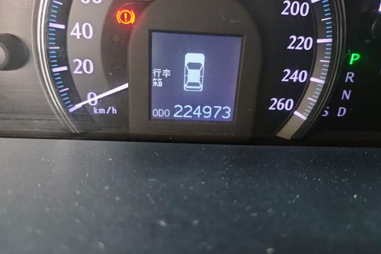 Used Toyota Crown 2012 2.5L Royal Leather Edition Odometer Close Up