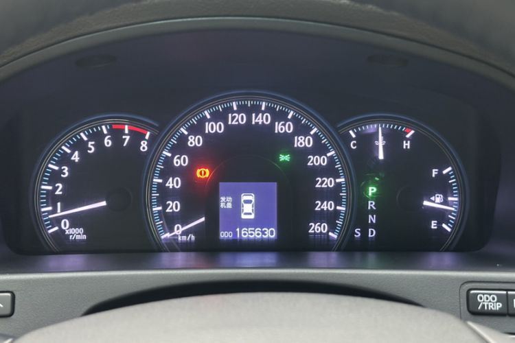 Used Toyota Crown 2012 2.5L Royal Leather Edition Odometer Close Up