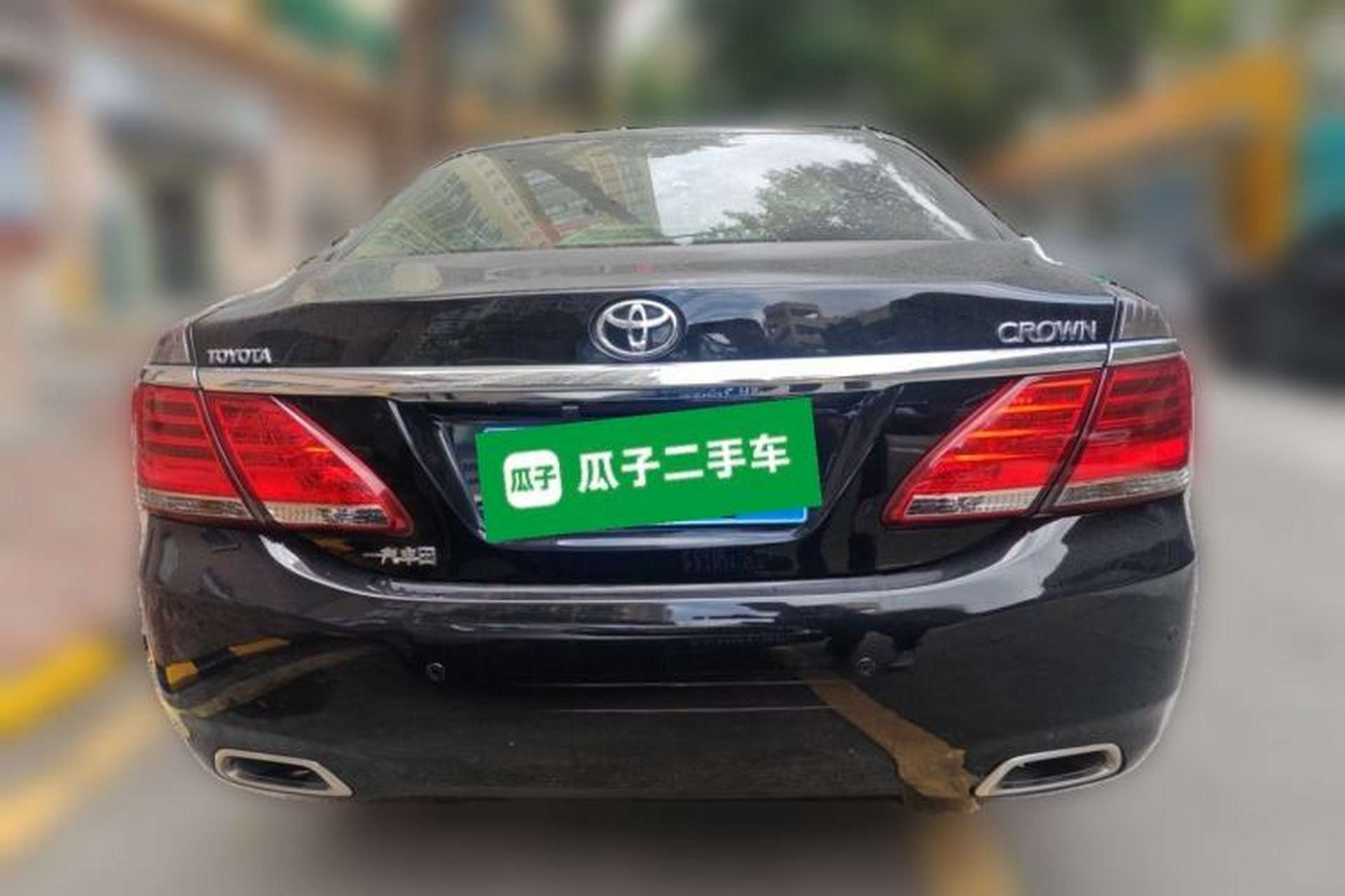 Used Toyota Crown 2012 2.5L Royal Leather Edition Rear