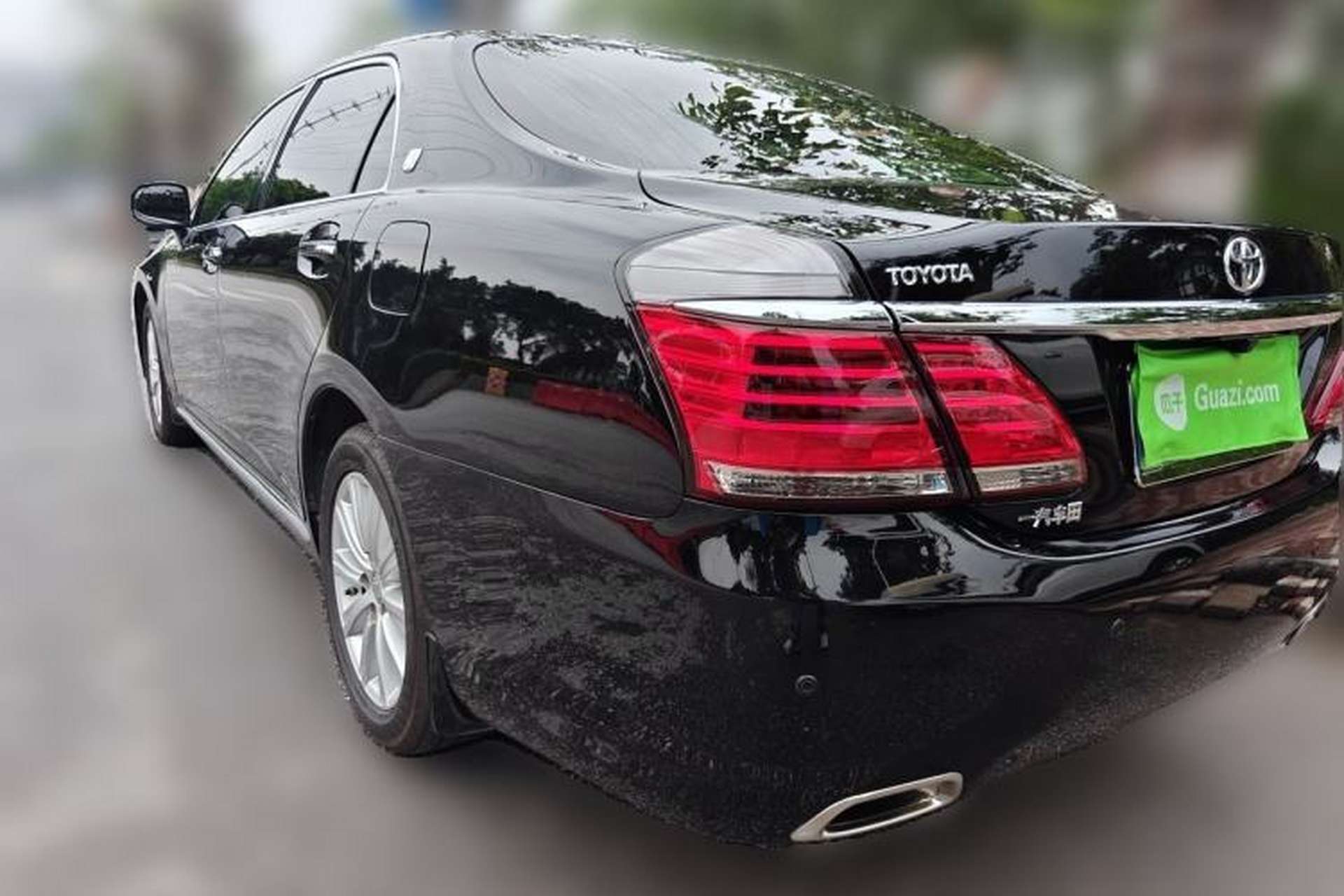 Used Toyota Crown 2012 2.5L Royal Leather Edition Rear Left 45 Deg
