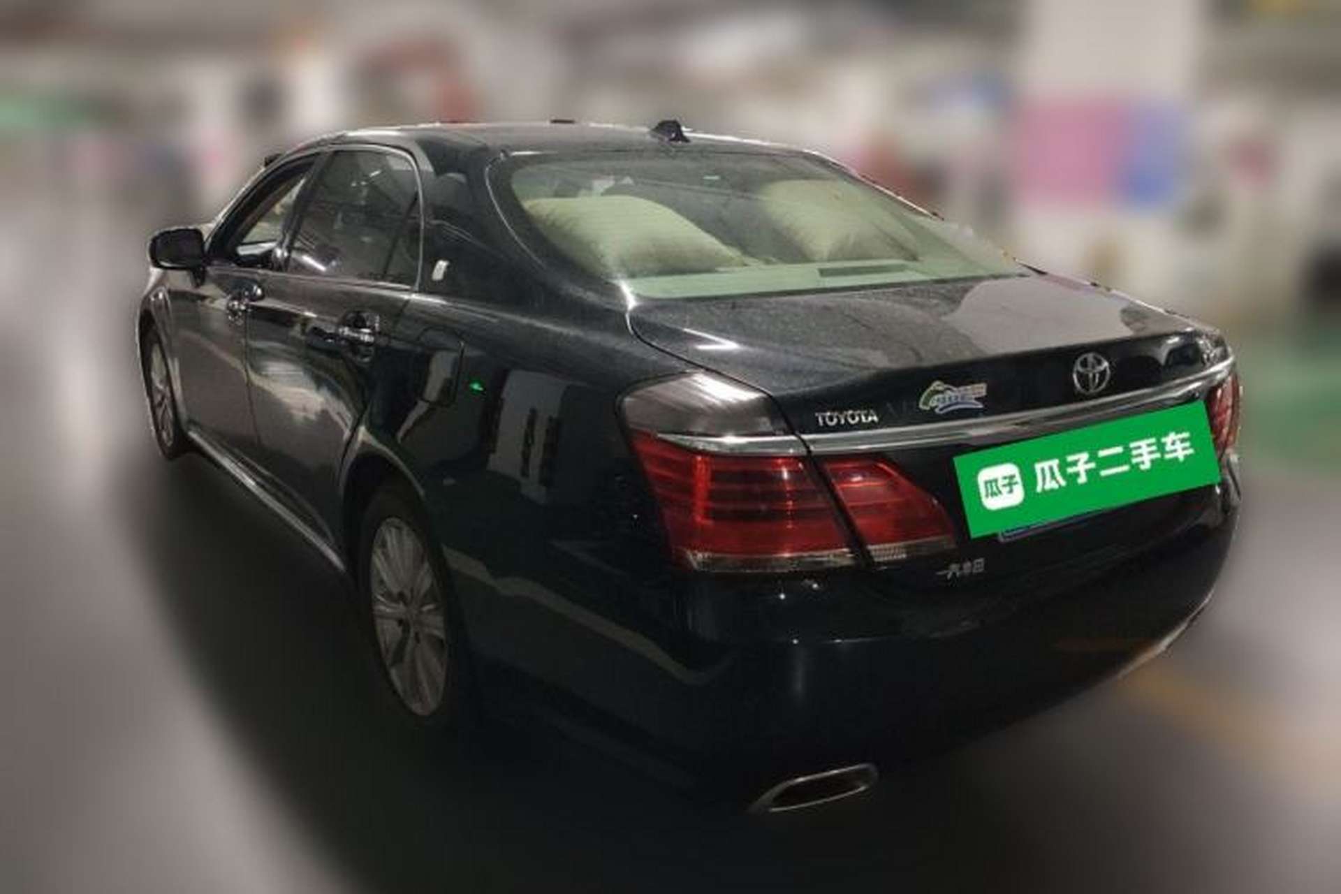 Used Toyota Crown 2012 2.5L Royal Leather Edition Rear Left 45 Deg