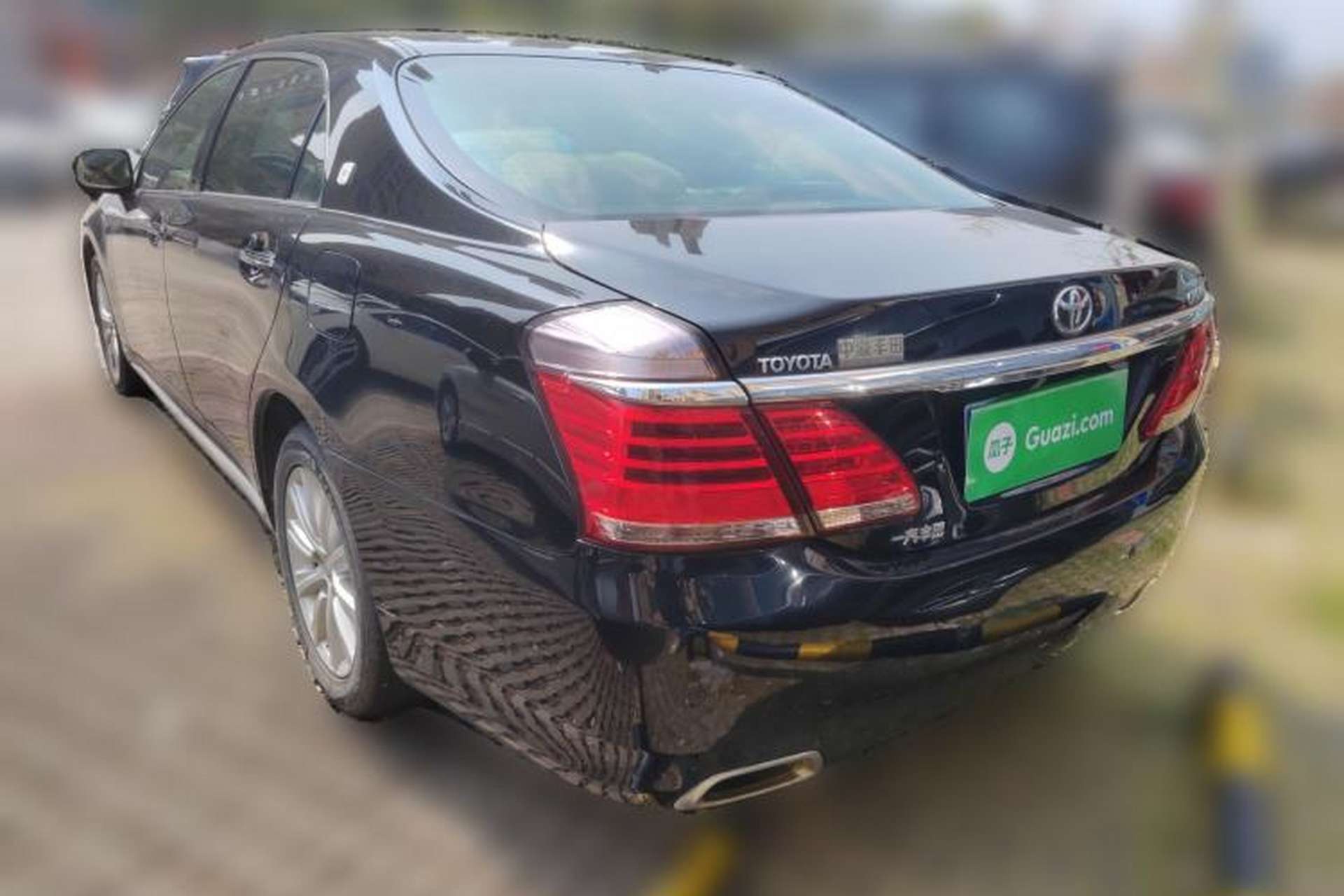 Used Toyota Crown 2012 2.5L Royal Navigation Edition Rear Left 45 Deg
