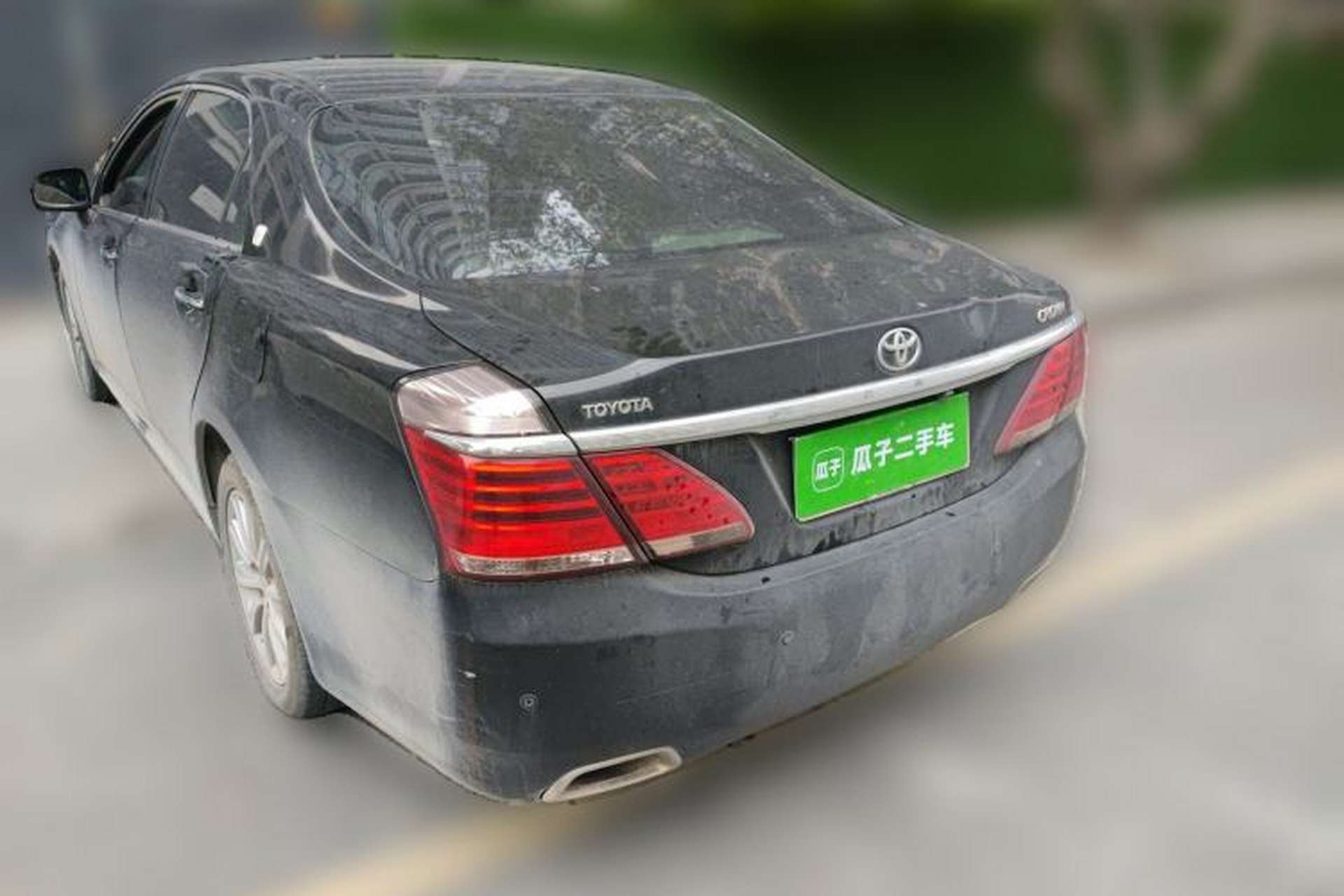 Used Toyota Crown 2012 2.5L Royal Leather Edition Rear Left 45 Deg