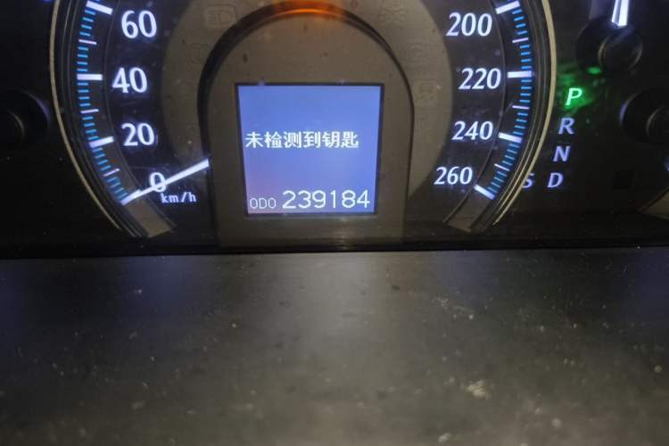 Used Toyota Crown 2012 2.5L Royal Leather Edition Odometer Close Up