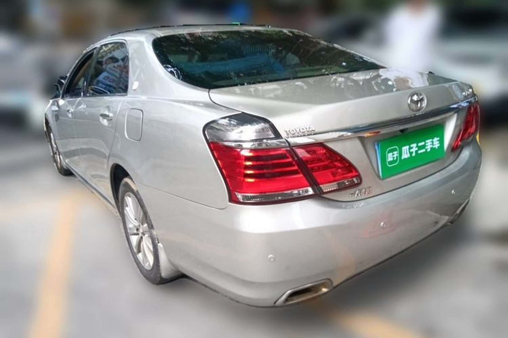 Used Toyota Crown 2012 2.5L Royal Leather Edition Rear Left 45 Deg