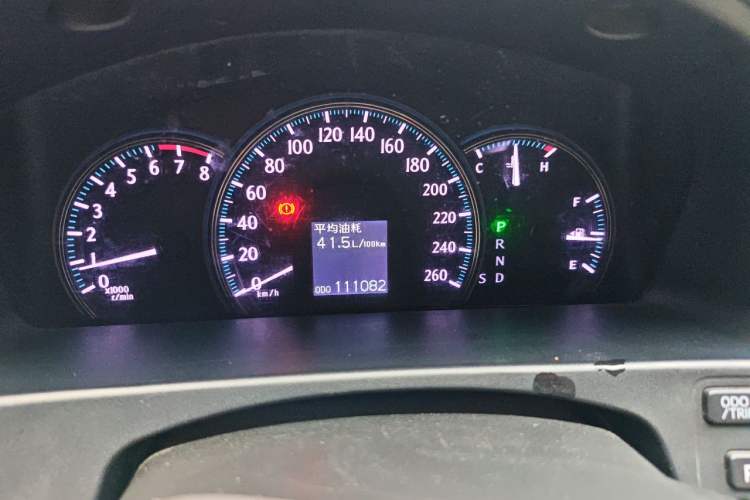 Used Toyota Crown 2012 2.5L Royal Leather Edition Odometer Close Up
