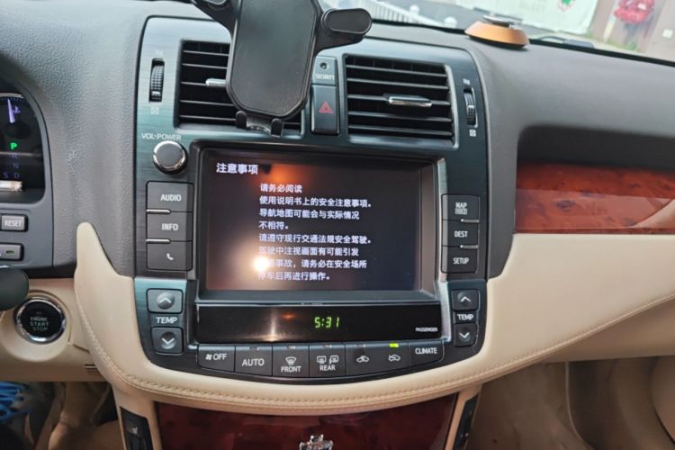 Used Toyota Crown 2012 2.5L Royal Comfort Edition Audio And AC Panel