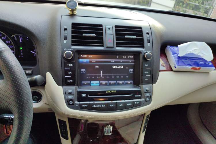 Used Toyota Crown 2012 2.5L Royal Leather Edition Audio And AC Panel
