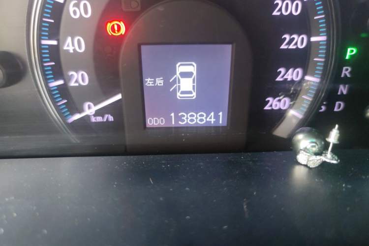 Used Toyota Crown 2012 2.5L Royal Navigation Edition Odometer Close Up
