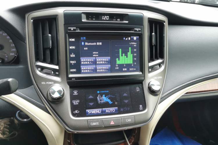 Used Toyota Crown 2015 2.0T Fashion Edition Audio And AC Panel