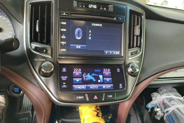 Used Toyota Crown 2017 2.0T Sport Edition Audio And AC Panel