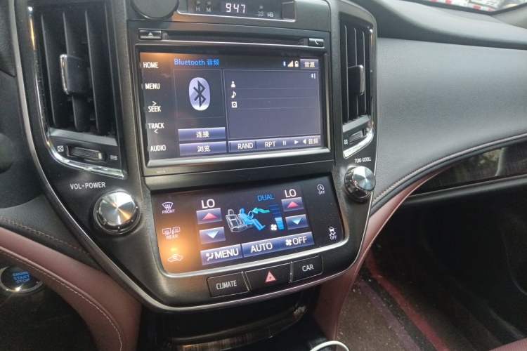 Used Toyota Crown 2017 2.0T Sport Edition Audio And AC Panel