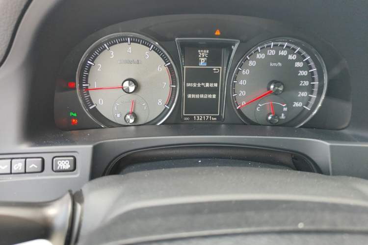 Used Toyota Crown 2017 2.0T Sport Edition Odometer Close Up