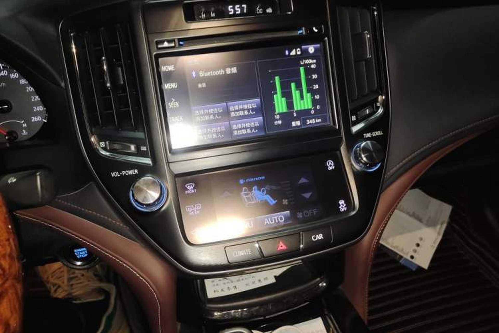 Used Toyota Crown 2018 2.0T Sport Edition Audio And AC Panel