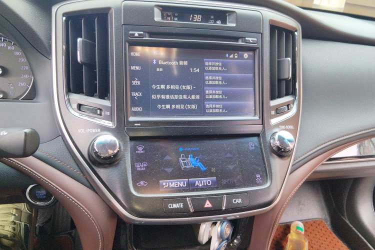 Used Toyota Crown 2018 2.0T Sport Edition Audio And AC Panel