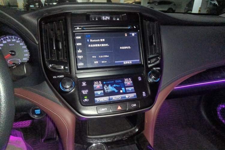 Used Toyota Crown 2018 2.0T Sport Edition Audio And AC Panel