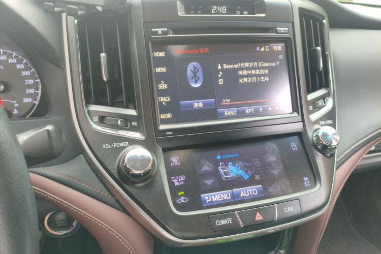 Used Toyota Crown 2018 2.0T Sport Edition Audio And AC Panel