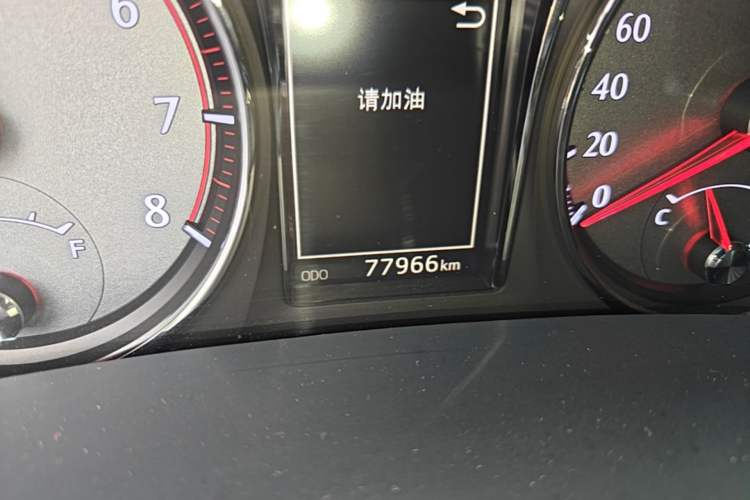 Used Toyota Crown 2018 2.0T Sport Edition Odometer Close Up
