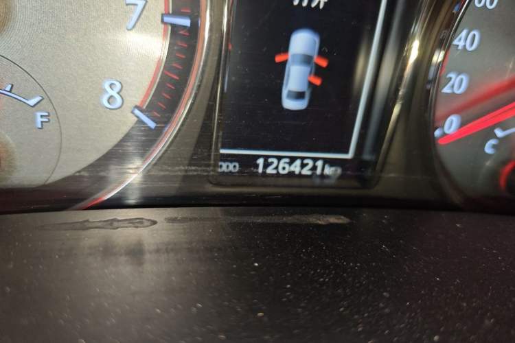 Used Toyota Crown 2018 2.0T Sport Edition Odometer Close Up
