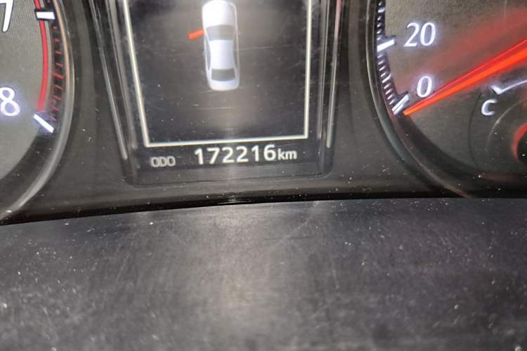Used Toyota Crown 2018 2.0T Sport Edition Odometer Close Up