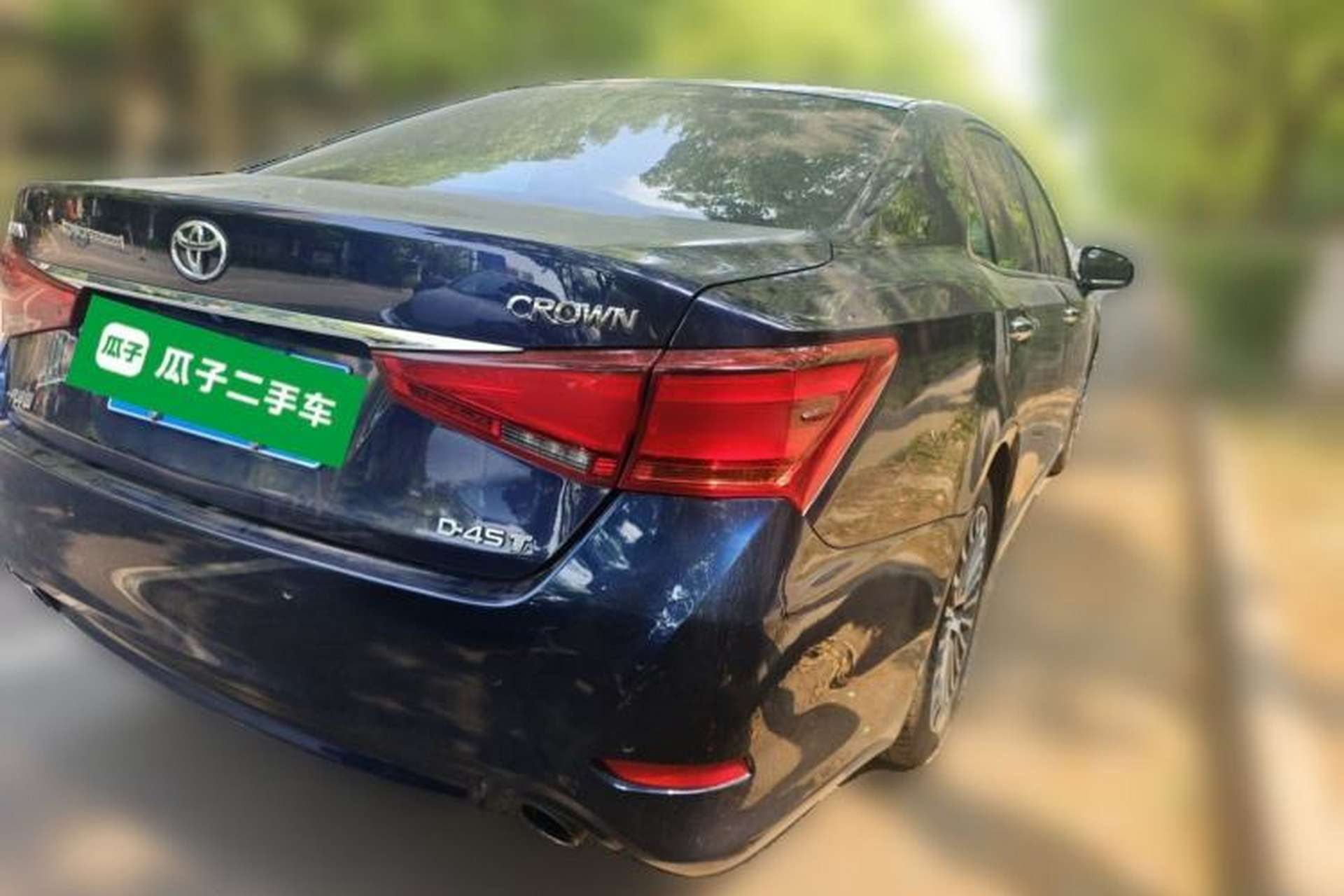 Used Toyota Crown 2018 2.0T Sport Edition Rear Right 45 Deg
