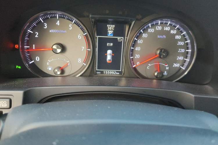Used Toyota Crown 2018 2.0T Sport Edition Odometer Close Up