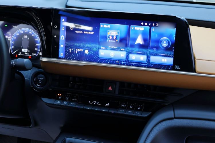 Used Toyota Crown 2023 2.4T SportCross HEV Four-Wheel Drive Ultimate Edition Audio And AC Panel