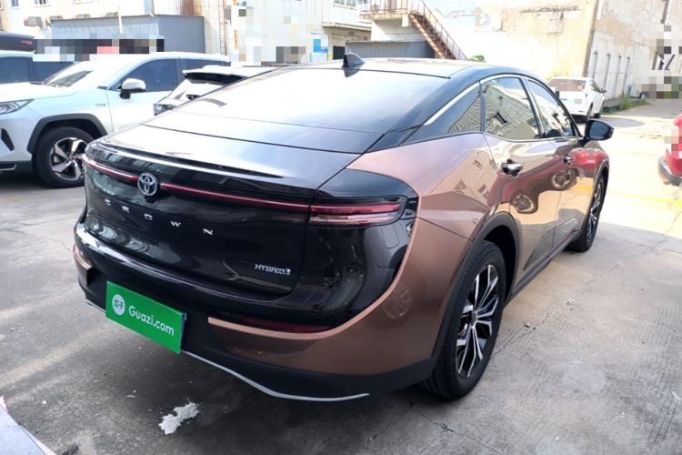 Used Toyota Crown 2023 2.5L SportCross HEV Two-Wheel Drive Prestige Edition Rear Right 45 Deg