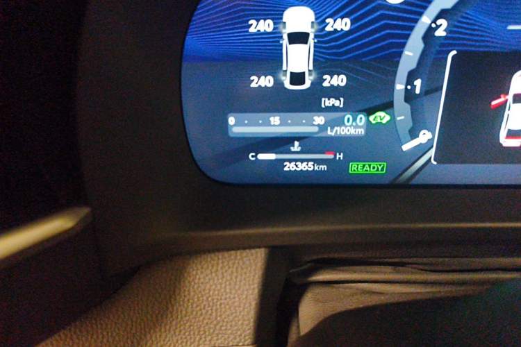 Used Toyota Crown 2024 2.5L Comfort Edition Odometer Close Up