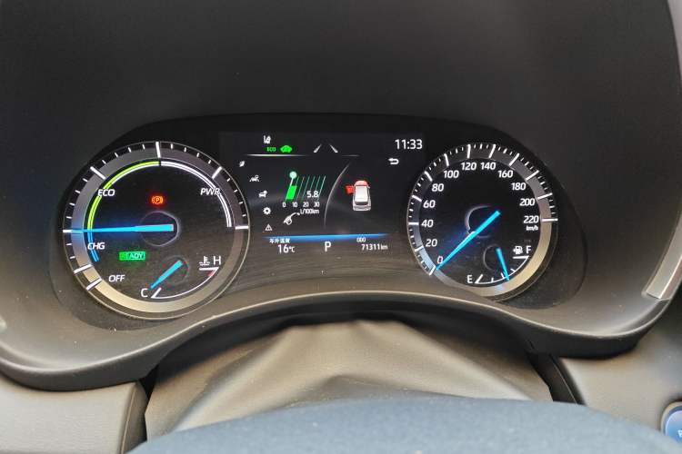 Used Toyota Crown Kluger 2021 2.5L HEV Two-Wheel Drive Entry Version Instrument Cluster