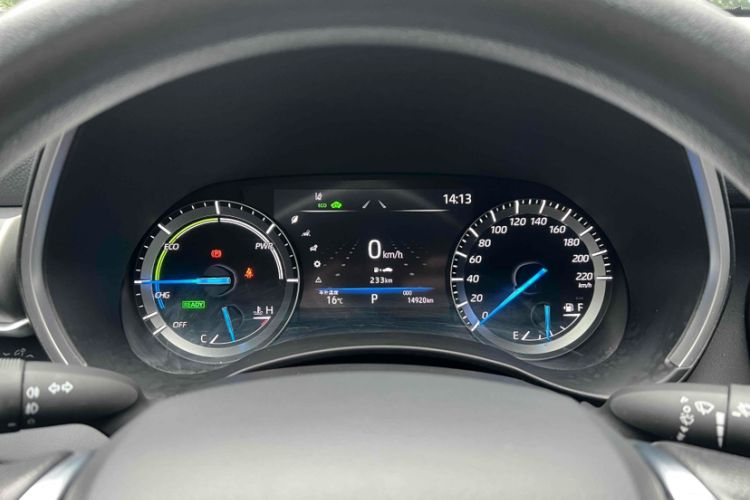 Used Toyota Crown Kluger 2023 2.5L HEV Two-Wheel Drive Entry Version (5 Seats) Odometer Close Up