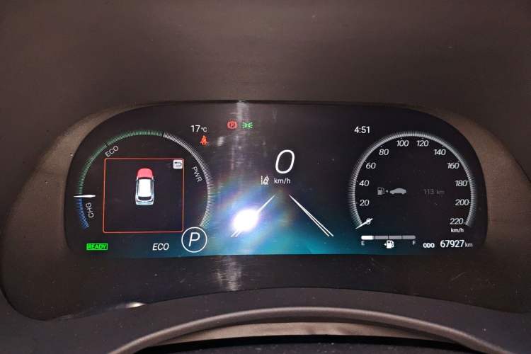 Used Toyota Crown Kluger 2022 2.5L HEV Four-Wheel Drive Premium Edition Instrument Cluster