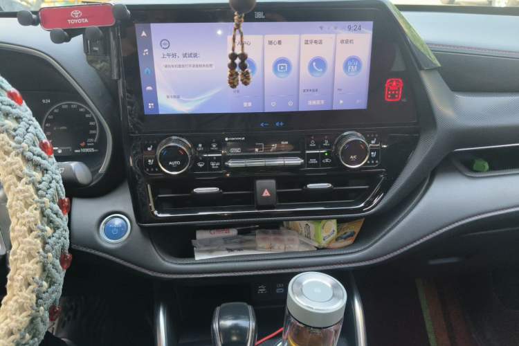 Used Toyota Crown Kluger 2021 2.5L HEV Four-Wheel Drive Flagship Edition Audio And AC Panel
