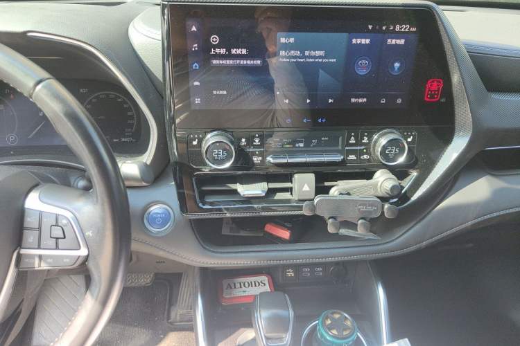 Used Toyota Crown Kluger 2021 2.5L HEV Four-Wheel Drive Premium Edition Audio And AC Panel