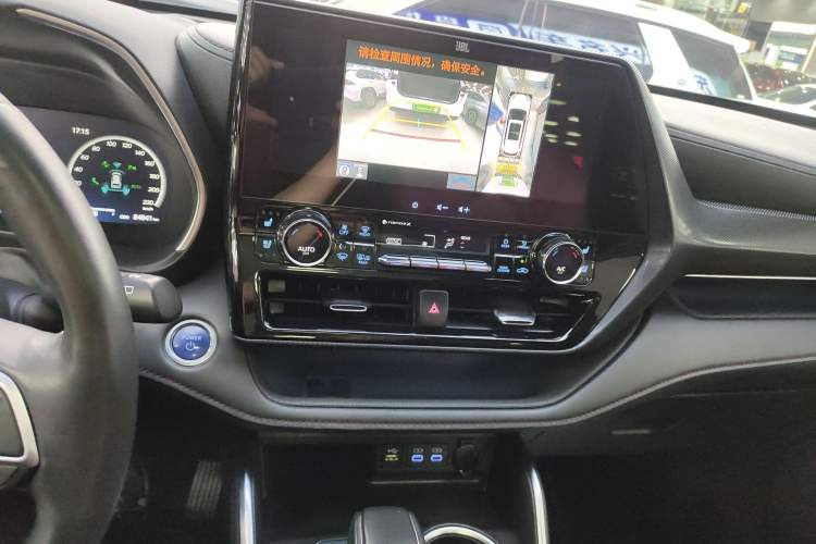 Used Toyota Crown Kluger 2021 2.5L HEV Four-Wheel Drive Flagship Edition Audio And AC Panel