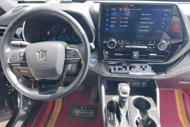Used Toyota Crown Kluger 2021 2.5L HEV Four-Wheel Drive Premium Edition Audio And AC Panel