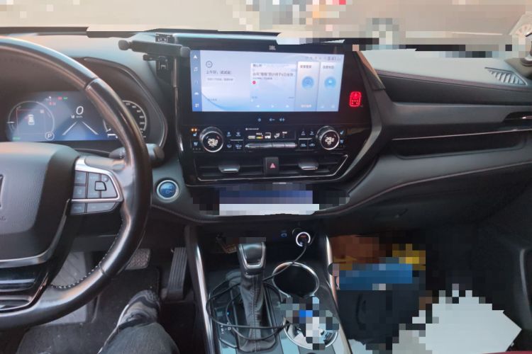 Used Toyota Crown Kluger 2021 2.5L HEV Four-Wheel Drive Flagship Edition Audio And AC Panel