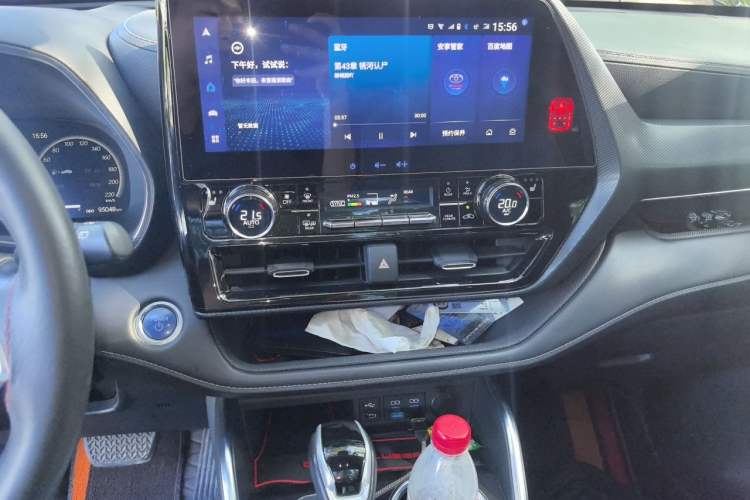 Used Toyota Crown Kluger 2021 2.5L HEV Four-Wheel Drive Premium Edition Audio And AC Panel