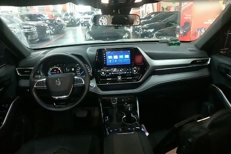 Used Toyota Crown Kluger 2021 2.5L HEV Four-Wheel Drive Luxury Edition Center Console