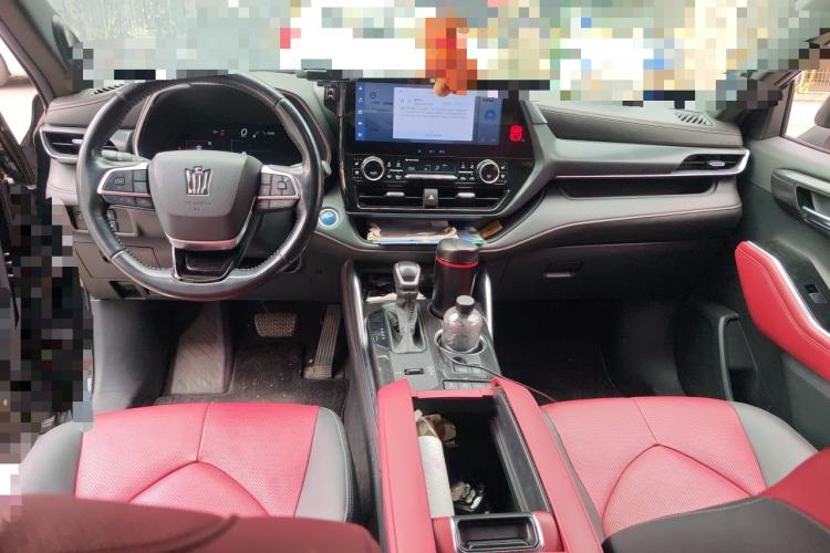 Used Toyota Crown Kluger 2021 2.5L HEV Four-Wheel Drive Flagship Edition Center Console