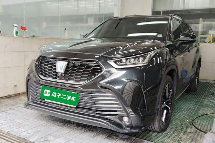 Used Toyota Crown Kluger 2021 2.5L HEV Four-Wheel Drive Flagship Edition Guazi used car, China used car export, Used car for sale, Used cars, Cheapest cars for sale