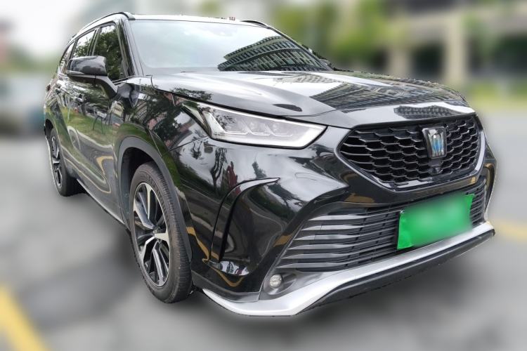 Used Toyota Crown Kluger 2021 2.5L HEV Four-Wheel Drive Luxury Edition Front Right 45 Deg