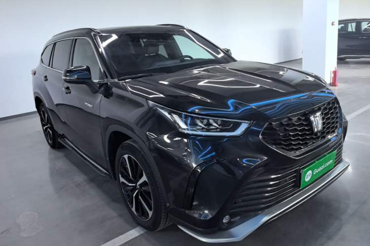 Used Toyota Crown Kluger 2021 2.5L HEV Four-Wheel Drive Flagship Edition Front Right 45 Deg